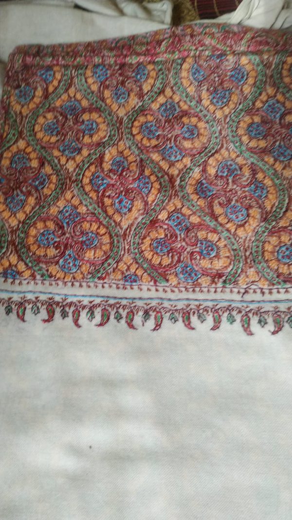 Kashmiri Shawl with hand Sozni?Embroidery by Subeena Manzoor NRSRC595190
